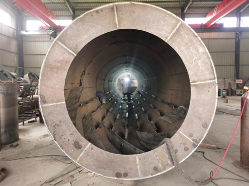 秸稈烘干機內(nèi)部結構